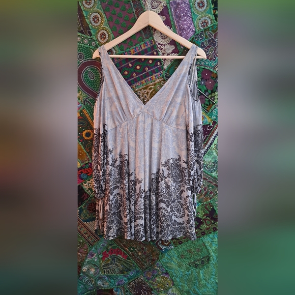 Free People Paisley Penny Lover Mini Dress - Picture 7 of 11